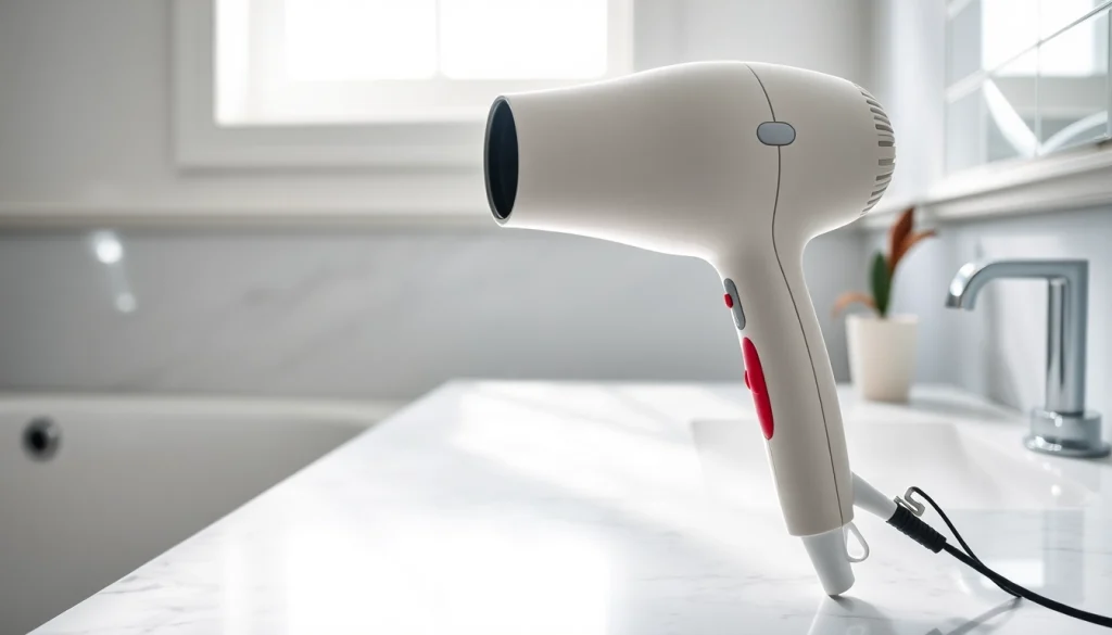 Effortlessly style hair with the laifen se lite lightweight hair dryer featuring a modern design.