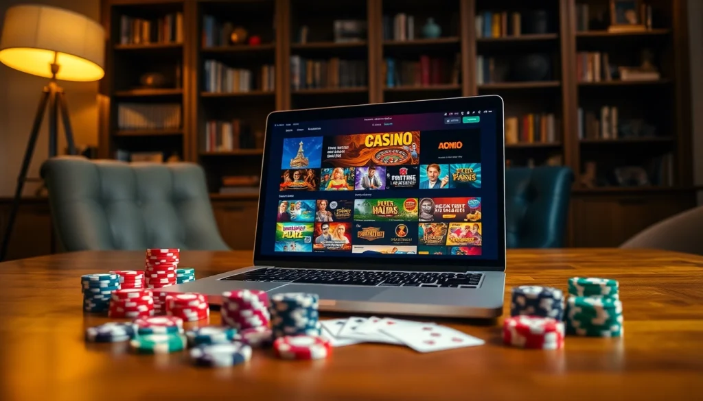 Explore the features of the best online casinos Georgia with a sophisticated gaming setup.