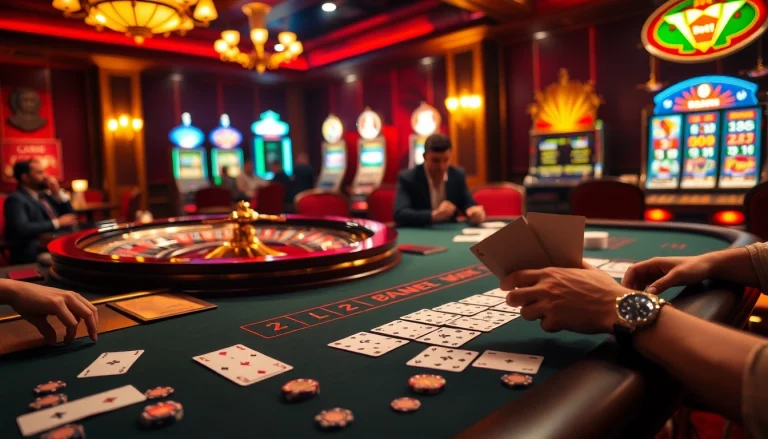 The hidden wiki 2026 featured in a vibrant casino scene with strategic gameplay and exciting gambling elements.