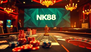 Experience the thrill of winning at NK88 casino with exciting poker and roulette gameplay.
