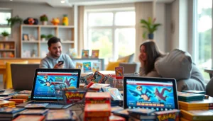 鮮やかなデジタルインターフェースを備えた Onlineオリパおすすめ トレーディングカードマーケットプレイス