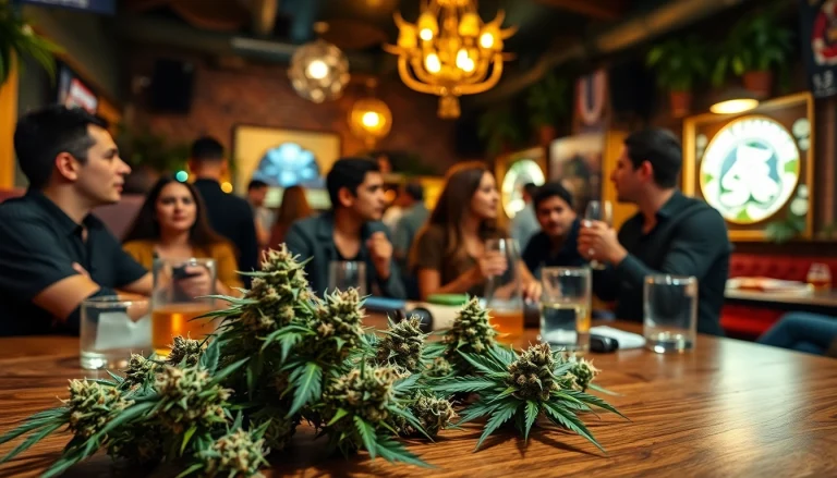 Profitez de l'ambiance détendue du Weed Club Madrid dans un cadre social convivial.