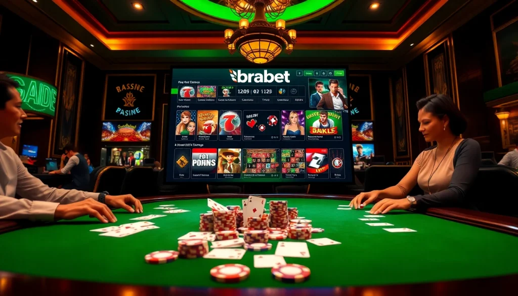 Experience thrilling games at BRABET's top-notch online casino.