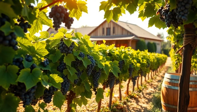 Indulging in wine tasting at a Winery Sacramento, surrounded by lush grapevines.