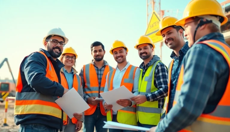 Engaged participants in construction safety training Colorado, demonstrating teamwork and professionalism.