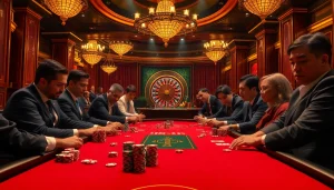 Engage in strategic gameplay at a poker table while exploring the official hidden wiki's insights.