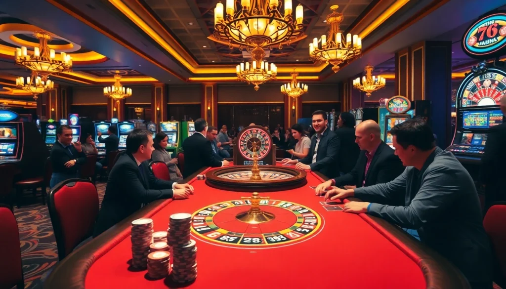 Experience a thrilling game night at go8 casino, with poker chips and roulette excitement.
