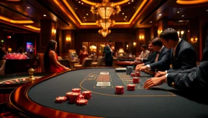 The hidden wiki influences an exciting upscale casino scene with poker tables and roulette wheels.