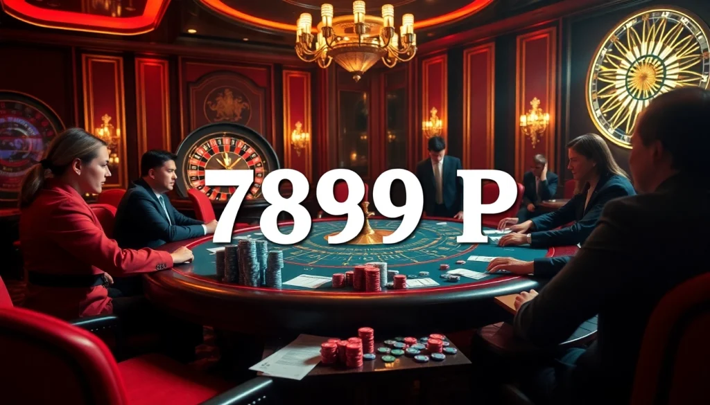 Experience the thrill of gambling at a casino table with 789 P poker action.