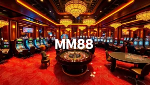 Experience the thrill of winning at MM88's vibrant casino, featuring roulette, poker, and exciting games.