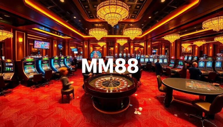 Experience the thrill of winning at MM88's vibrant casino, featuring roulette, poker, and exciting games.