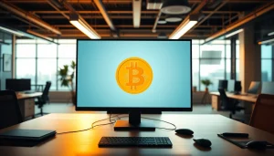 Apprendre à comprendre bitcoin dans un environnement de bureau moderne et inspirant.