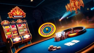 Experience thrilling games at Nhà Cái MMOO with vibrant slots, poker tables, and roulette.