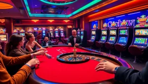 Experience the thrill of high-stakes gambling with 688v at luxurious casino tables and vibrant slot machines.
