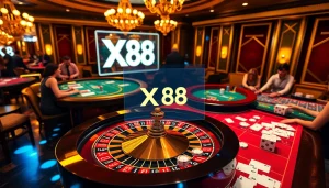 Players engaging with casino games featuring XX 88, showcasing excitement and winning potential.