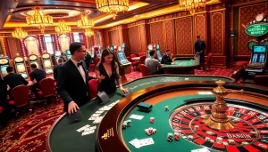 Experience the excitement of gambling at https://www.bdjl.win/ with players engaged in thrilling casino games.