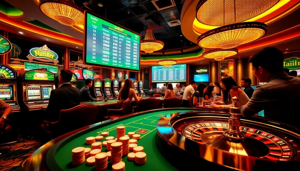 Experience thrilling gaming at soibet ออนไลน์ with vibrant casino visuals.