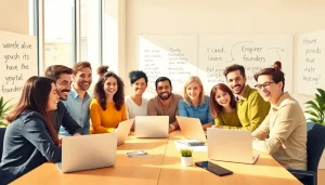 Engaging founder leadership insights from a dynamic team brainstorming session.