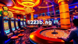 Experience the thrill of online gambling at https://123b.ing/ with vibrant slot machines and exciting poker action.