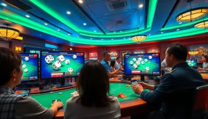 Experience the thrill of tài xỉu 789club as players enjoy a vibrant online gaming atmosphere with dynamic dice and interactive betting.
