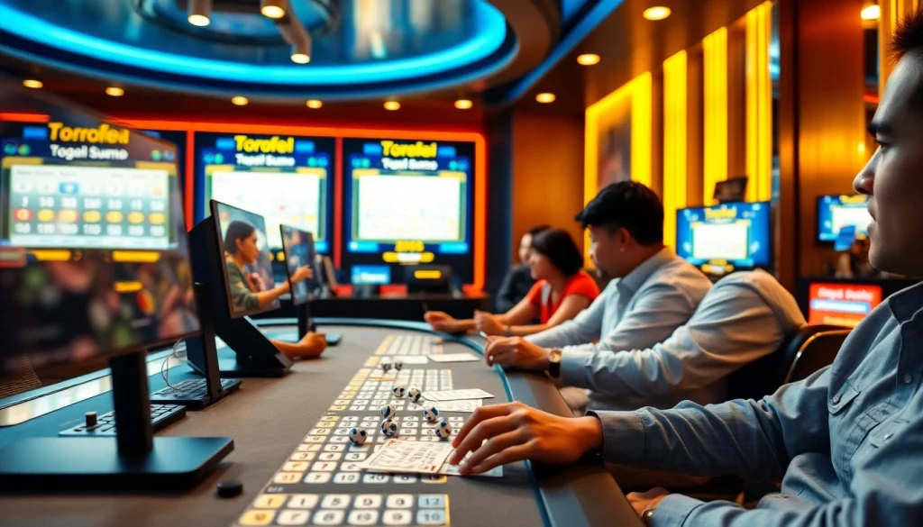 Pengalaman bermain game online Togelsumo dengan pemain yang terlibat dalam permainan Togel Sumo, menonjolkan kegembiraan dan profesionalisme.