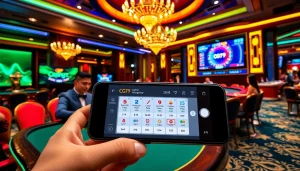 Trải nghiệm sự hồi hộp của ứng dụng cg79 với lối chơi casino sống động và các dealer chuyên nghiệp.
