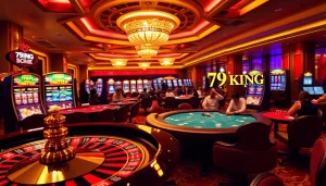Experience the thrill of 79KING with vibrant casino tables and exciting gaming action.