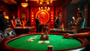 Experience the thrill of MMOO with elegant casino games and lively atmosphere.