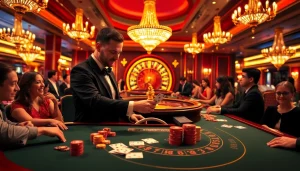 Experience the excitement of baccarat at Haywin with vibrant casino elements and professional gameplay.