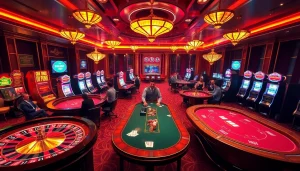 Engaging scene at trang chủ 88bet showcasing players enjoying casino games for ultimate fun.