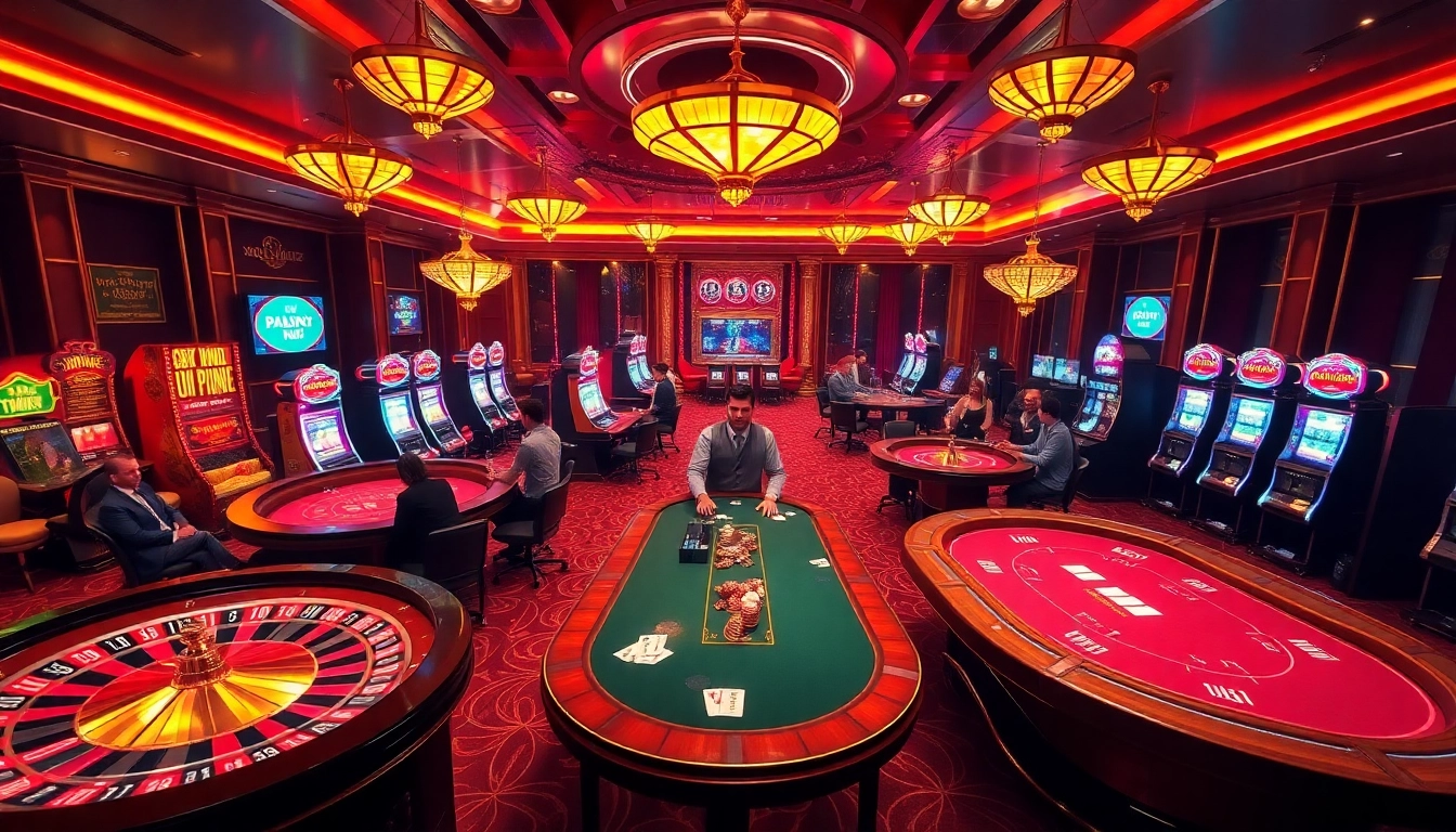 Engaging scene at trang chủ 88bet showcasing players enjoying casino games for ultimate fun.