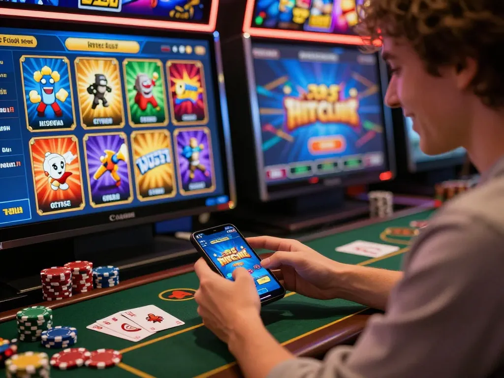 Exciting online gaming experience at https://hitclub9.us.com/ with colorful graphics and engaging atmosphere.