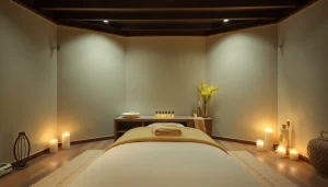 평화로운 스파에서 안정감 있는 분위기와 매력적인 장식으로 프리미엄 부산마사지를 경험하세요.