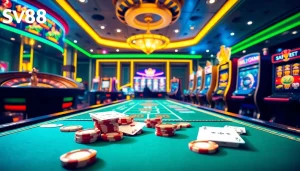 Experience the exhilarating vibe of sv388 with engaging online casino games and live action.