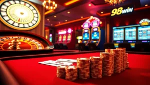 Experience the excitement of gambling at 98win with vibrant games and elegant interfaces.