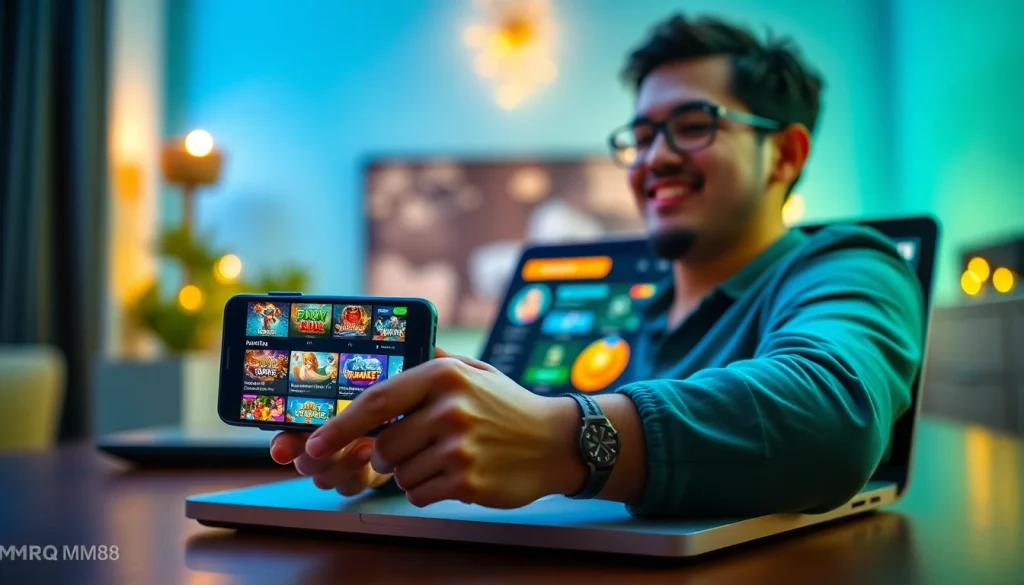 MM88 online gaming platform display with user-friendly interface and engaging games.