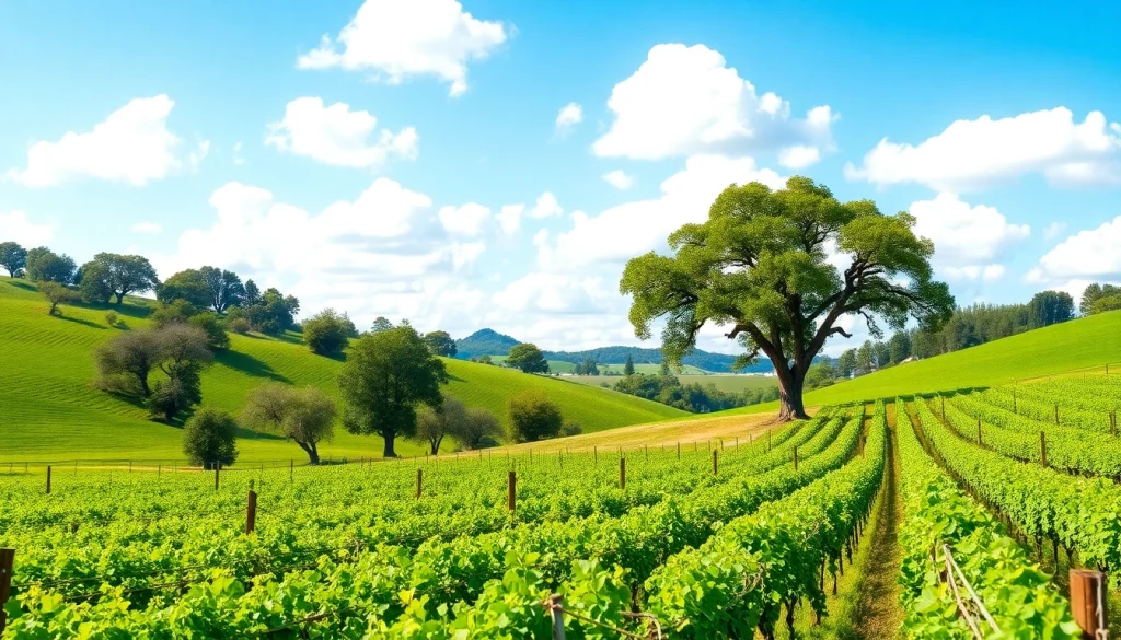 Experience the serene vineyards in Clarksburg ca, set against a picturesque countryside landscape.