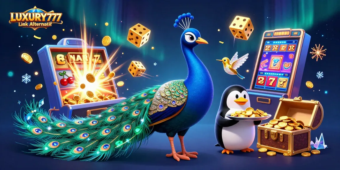 Tindakan menang dan memenangkan hadiah besar dengan LUXURY777 Link Alternatif di kasino online.