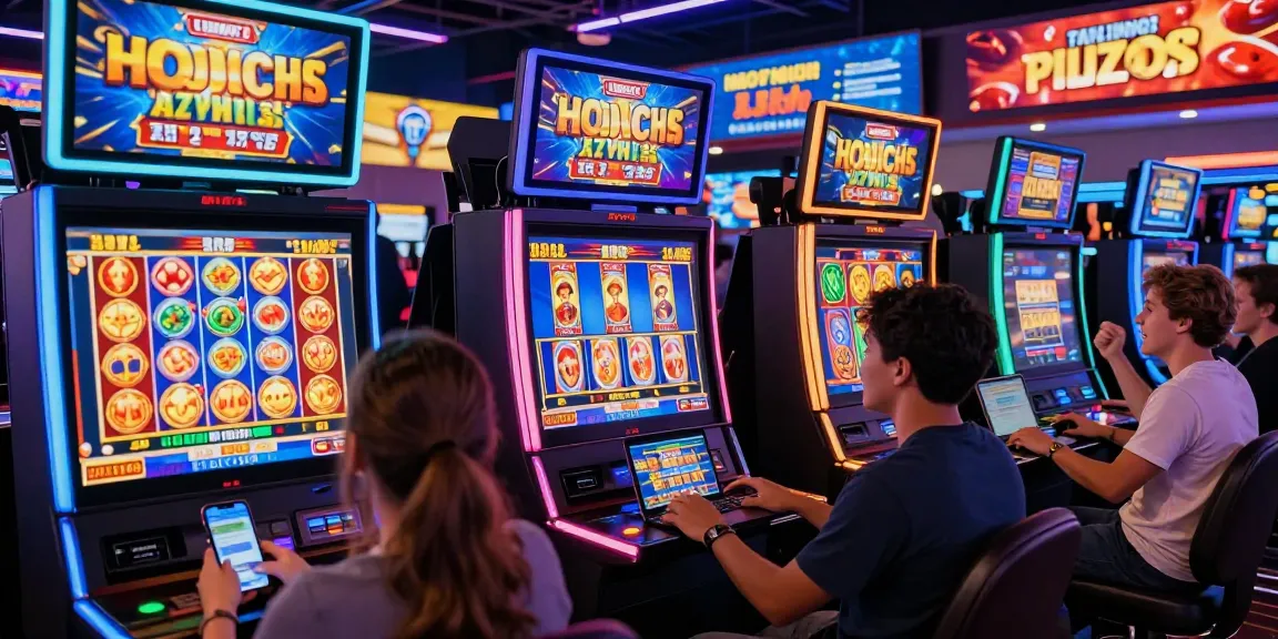 Players enjoying online slots with vibrant graphics and engaging atmosphere on digital casino platform