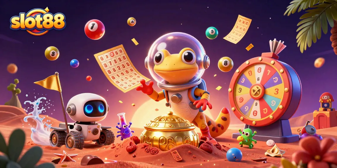 Discover the vibrant slot88 universe with immersive Martian gaming adventures featuring colorful elements.