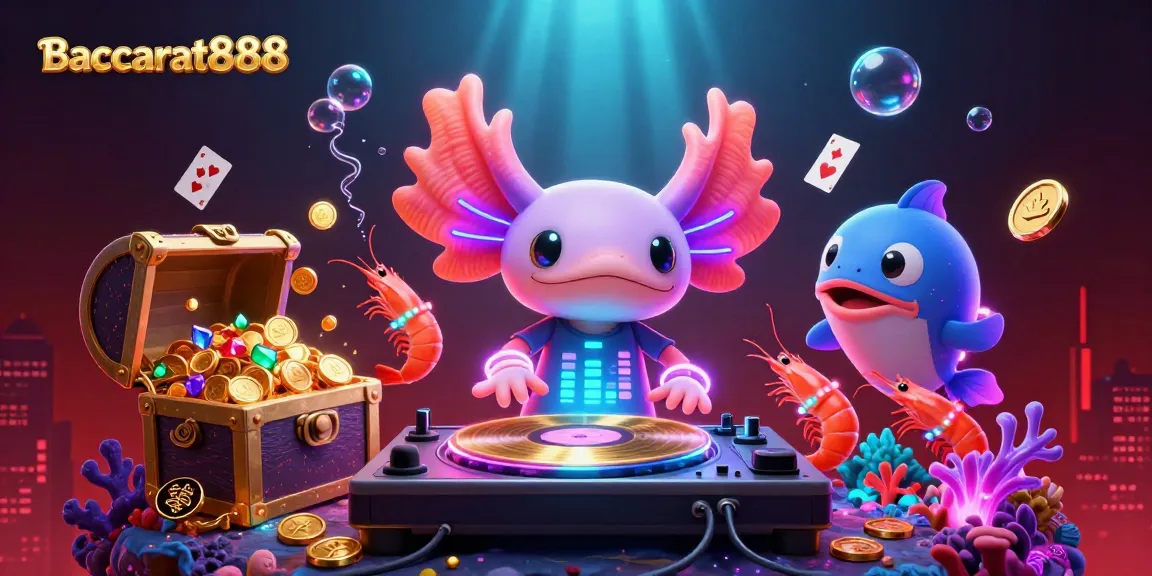 Engage with Baccarat888's vibrant online casino experience featuring dynamic characters and enchanting elements.