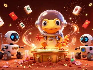 Engage with the thrilling atmosphere of a general interest blog at a colorful alien casino.