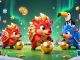 S8 players enjoying thrilling 3D casino action with pangolins rolling through poker chips.
